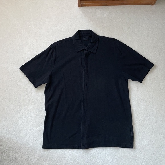 Men’s black Hugo Boss short sleeve Shirt - Picture 2 of 15